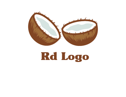 coconuts icon in resort logo
