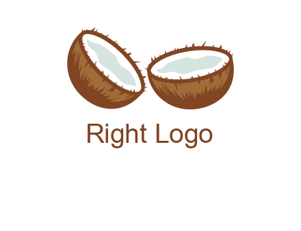 coconuts icon in resort logo