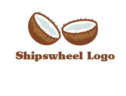 coconuts icon in resort logo