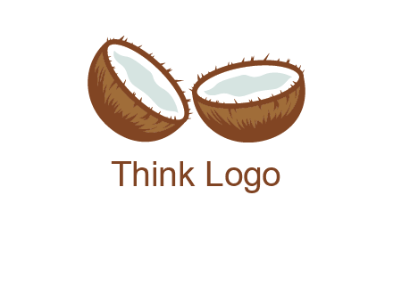 coconuts icon in resort logo