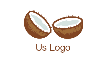 coconuts icon in resort logo