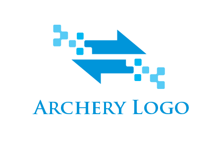 pixels arrows logo