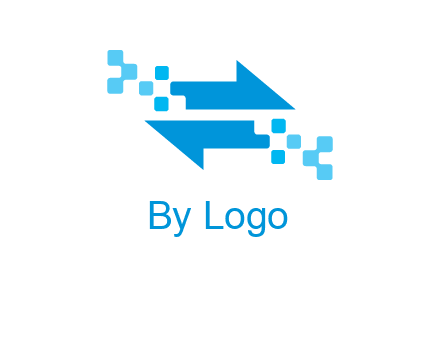 pixels arrows logo