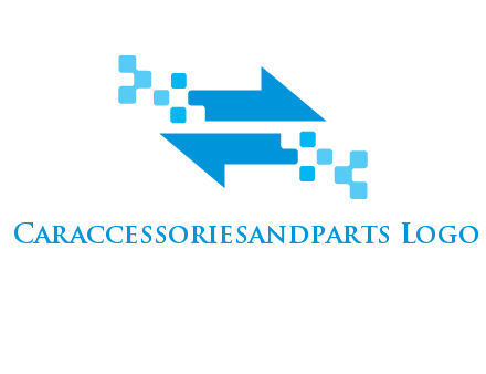 pixels arrows logo