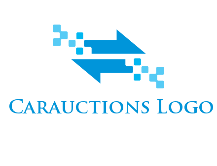 pixels arrows logo
