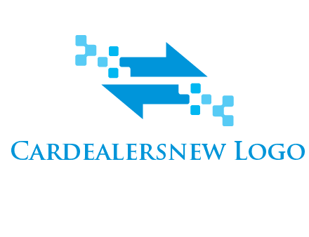 pixels arrows logo