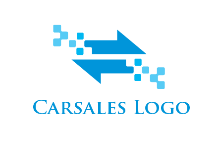 pixels arrows logo