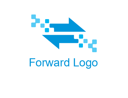 pixels arrows logo