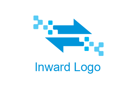 pixels arrows logo