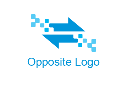 pixels arrows logo