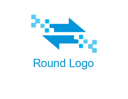 pixels arrows logo
