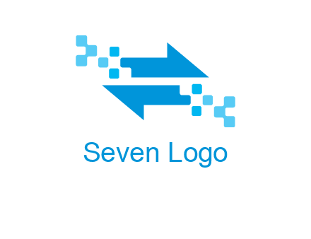 pixels arrows logo