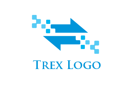 pixels arrows logo
