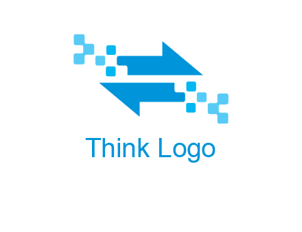 pixels arrows logo