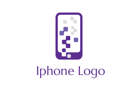 pixel mobile communication logo
