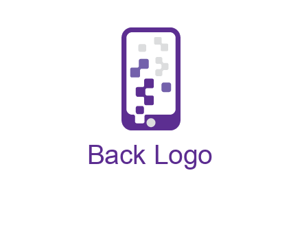 pixel mobile communication logo