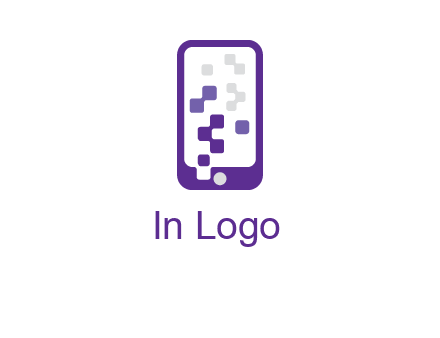 pixel mobile communication logo