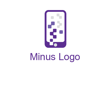 pixel mobile communication logo