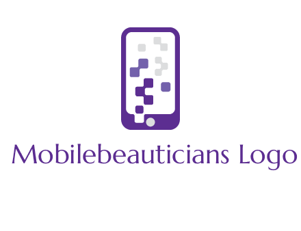 pixel mobile communication logo