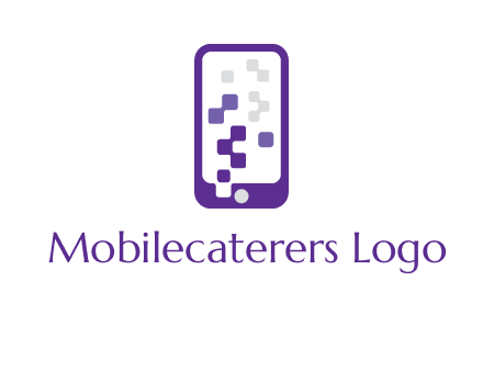 pixel mobile communication logo