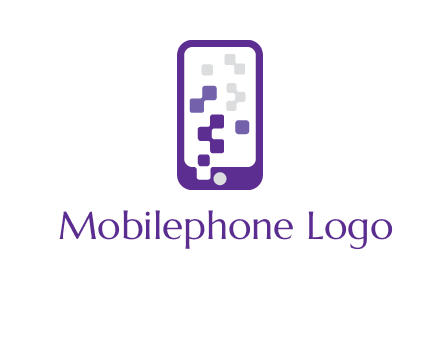 pixel mobile communication logo