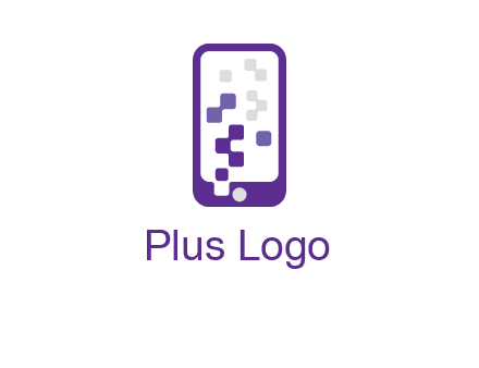pixel mobile communication logo