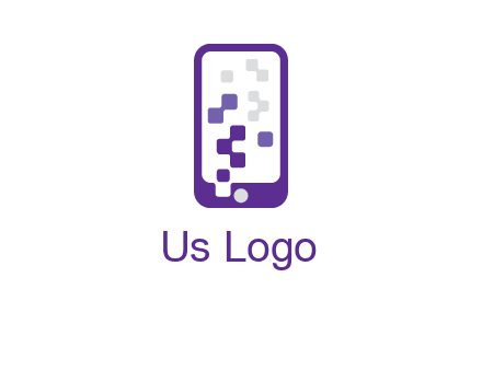 pixel mobile communication logo