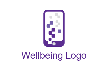 pixel mobile communication logo