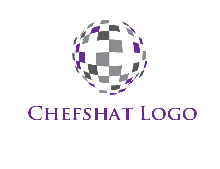 pixel globe information technology logo