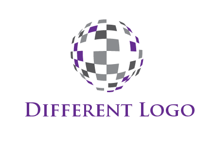 pixel globe information technology logo