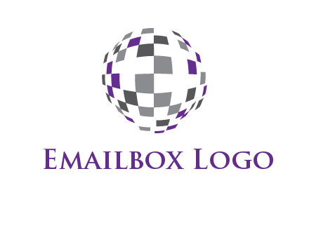 pixel globe information technology logo