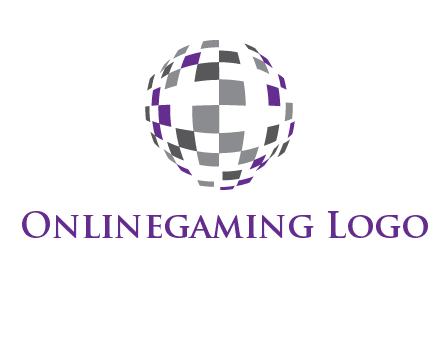 pixel globe information technology logo