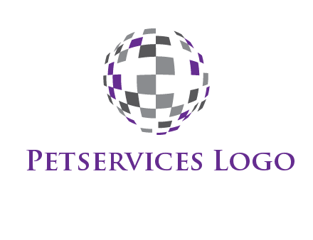 pixel globe information technology logo