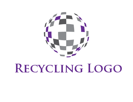 pixel globe information technology logo