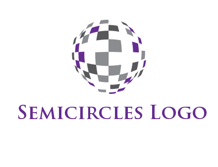 pixel globe information technology logo