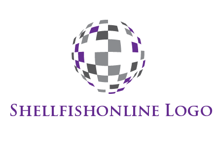 pixel globe information technology logo