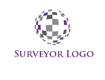 pixel globe information technology logo