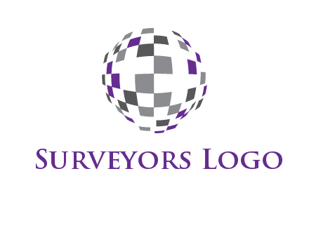 pixel globe information technology logo