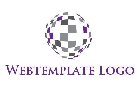 pixel globe information technology logo