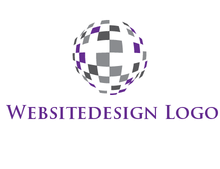 pixel globe information technology logo