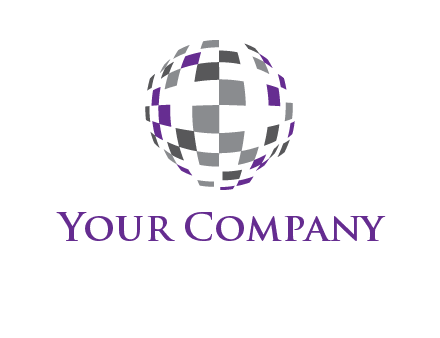 pixel globe information technology logo