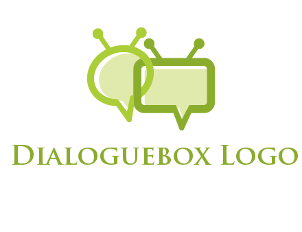 speech bubble media logo