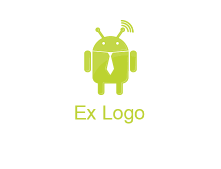 android wifi information technology logo