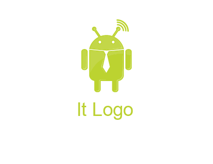 android wifi information technology logo