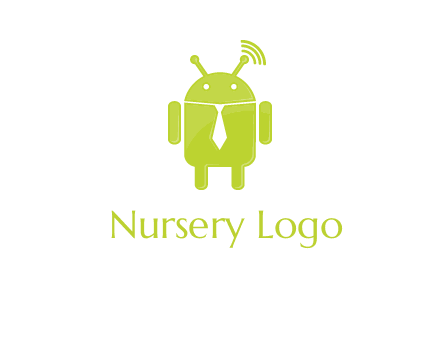 android wifi information technology logo