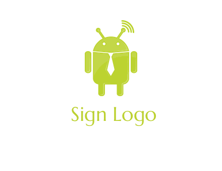 android wifi information technology logo