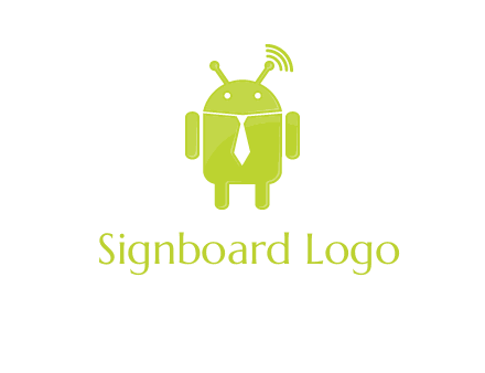 android wifi information technology logo