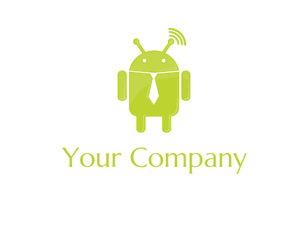 android wifi information technology logo