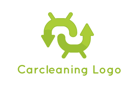 arrows in android logo