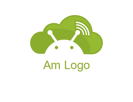 android in cloud information technology logo